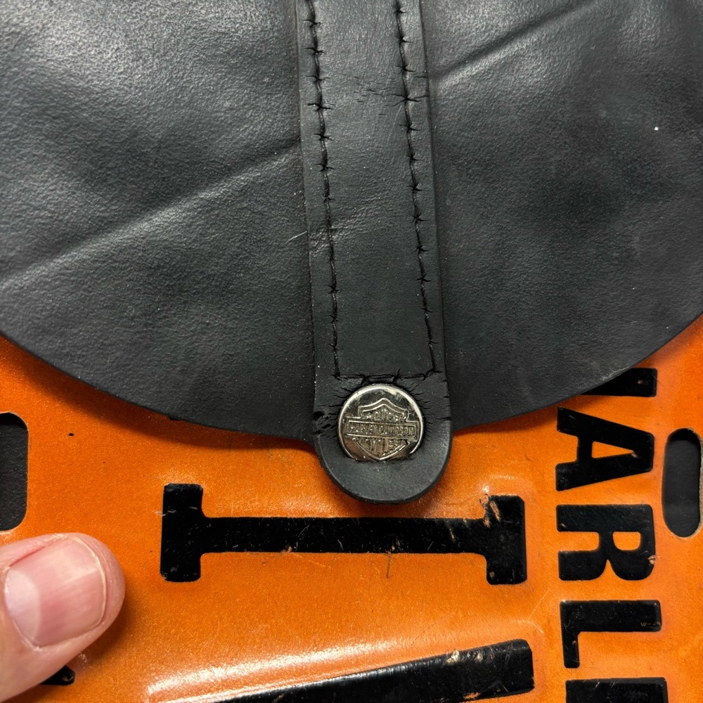 Harley-Davidson Little Earth License Plate Bag Purse Handbag Crossbody - Picture 8 of 16